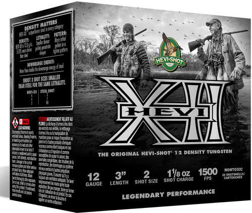 Hevi Shot 12 Gauge 3 Inch 1 1/8 Oz 25 Rounds Tungsten