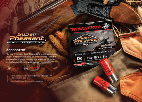 Winchester Super Pheasant Diamond Grade 12 Gauge 25 Round