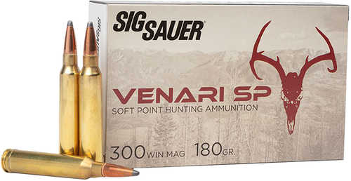 Sig Sauer Venari 300 Win Mag 180gr SP Ammo 20 Rounds
