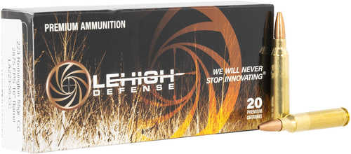 Lehigh Defense Controlled Chaos 223 Rem 55 Grain Bullets, 20 Pack