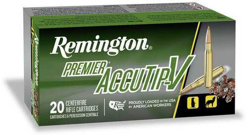 Remington Premier Accutip-V 224 Valkyrie 60Gr Boat-Tail Ammo