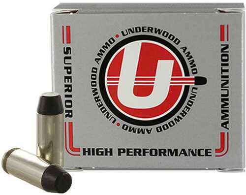 Underwood Ammo Hard Cast Flat Nose Handgun Ammunition – Thermally Stable and Weather Resistant