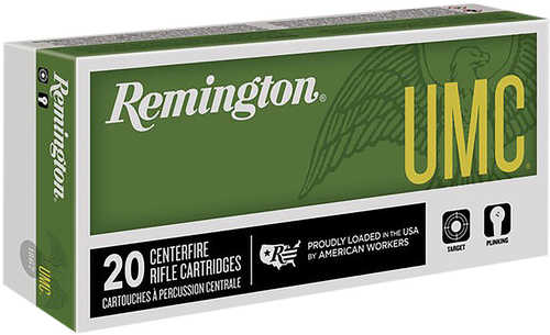 Remington UMC 224 Valkyrie 75 Grain FMJ Ammo 20 Rounds