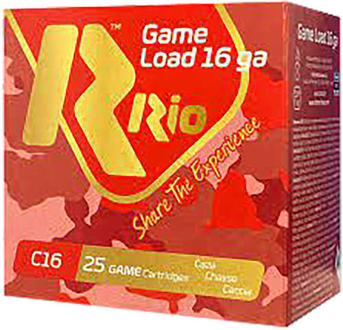 Rio Ammunition Game Load 16 Gauge 2 3/4 Inch 1-1/8 Oz 8 Shot