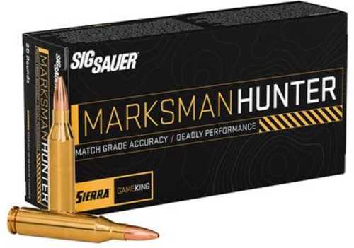 Sig Ammo Marksman 243Win 85Gr GameKing Ammo 20 Rounds
