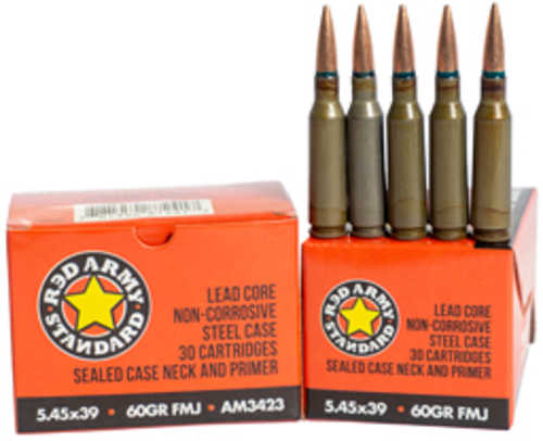 Century Arms 5.45X39 Steel Case 60 Gr FMJ 30 Round AM3423