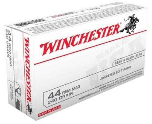 USA Brand 44 Rem Magnum 50 Rounds Ammunition – High Quality and Reliable Performance