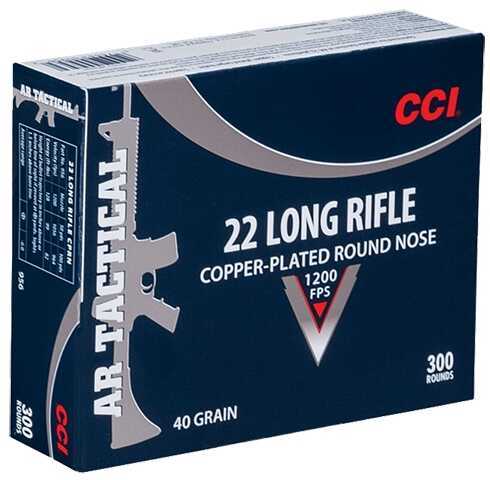 CCI 22 Long Rifle 300 Rounds Ammunition - Excellent Accuracy for AR Style Firearms