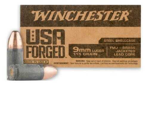 Winchester 9mm Luger 50 Rounds Ammunition – Premium Full Metal Jacket Performance