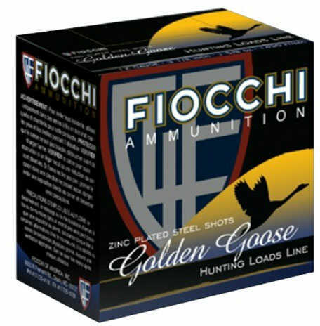 Fiocchi Golden Goose Steel 12 Gauge 25 Rounds Ammunition