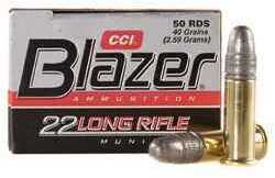 CCI 22 Long Rifle 50 Rounds Ammunition - Enhanced Accuracy with Clean Burning Powder