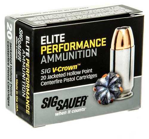 Sig Sauer 45 ACP 185 Grain Hollow Point – Superior Stopping Power