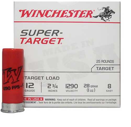 Winchester 12 Gauge 25 Rounds Two And Three Quarters Lead