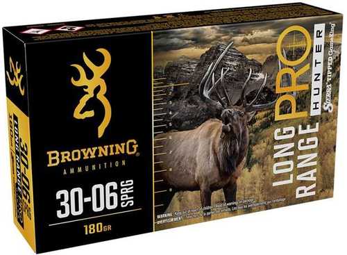 Browning 30-06 Springfield 180 Grain Sierra Tipped 20 Rounds