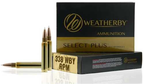 Weatherby Select Plus Barnes TTSX Rifle 338 RPM Ammunition