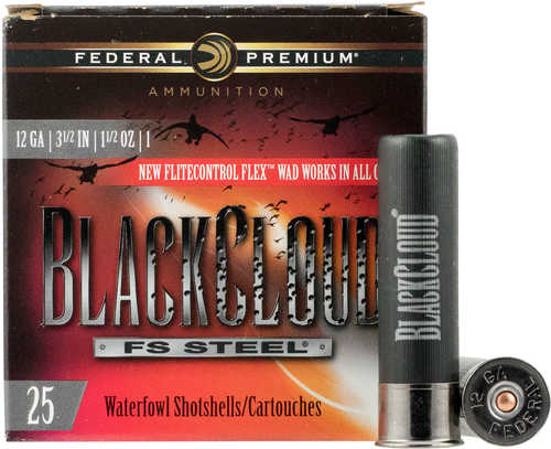Federal Black Cloud 12 Gauge 25 Rounds Shot Shells 2 3 4
