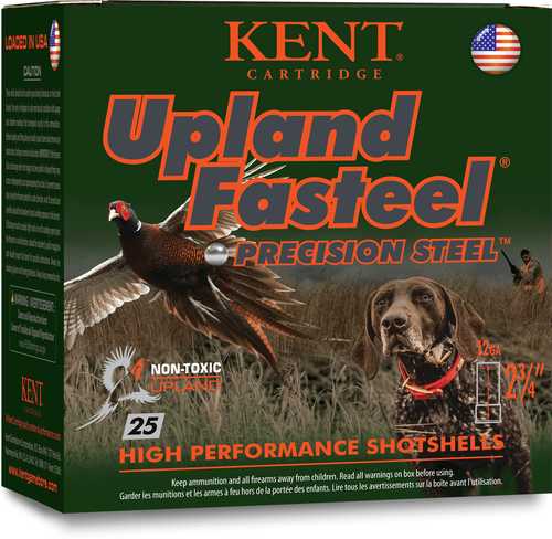 Kent 12 Gauge Steel Shot 25 Rounds Two And Three Quarter