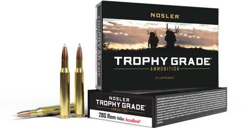 Nosler AccuBond 140gr 280 Remington Ammo 20 Rounds