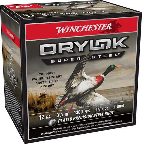 Winchester 12 Gauge 3 1/2 Inch 1 9/16 Oz Steel Shot 2