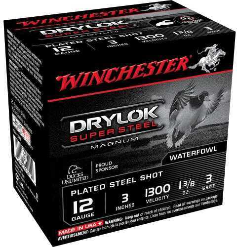 Winchester 12 Gauge 25 Rounds Steel Shot Ammunition 3 Inch