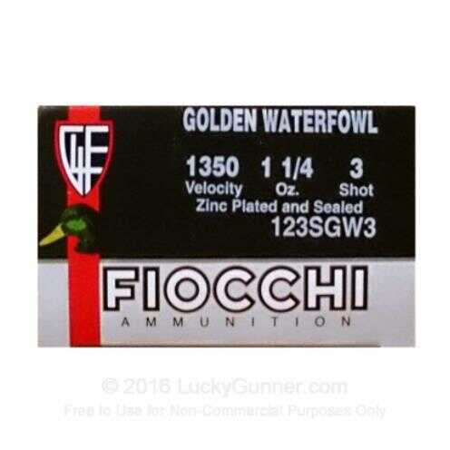 Fiocchi 12 Gauge 25 Rounds Steel BB Shot Ammunition