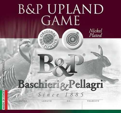 Baschieri Pellagri 12 Gauge 25 Rounds Upland Game Number 5
