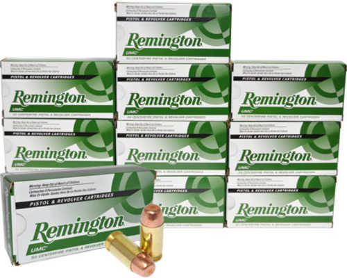 Remington 45 ACP 185 Grain Full Metal Jacket Ammunition – Ideal for Target Shooting and Training