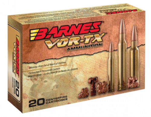 Barnes VOR-Tx 450 Bushmaster 250 Gr TSX Boat Tail Ammo