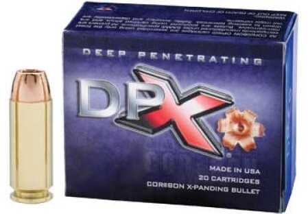 CorBon Deep Penetrating X Bullet 10MM 155 Grain Hollow Point – Superior Stopping Power