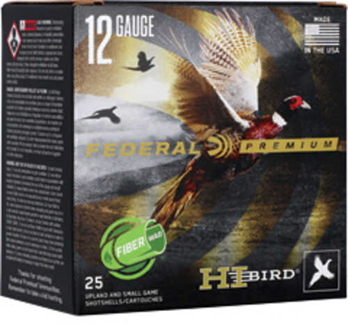 Federal Hi Bird 12 Gauge 2.75 Inch Shot Ounce 25 Rounds