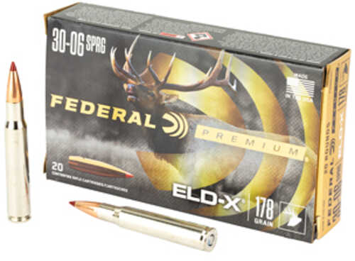 Federal ELD-X Premium 30-06 Springfield 175 Gr Ammo