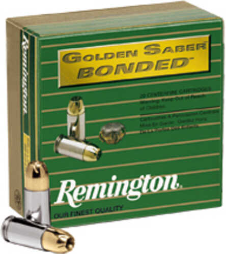 Remington Golden Saber 45 ACP 185 Grain JHP – Maximum Terminal Performance