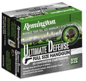 Remington Ultimate Defense 45 ACP 185 Grain Hollow Point – Reliable Personal Defense Ammunition