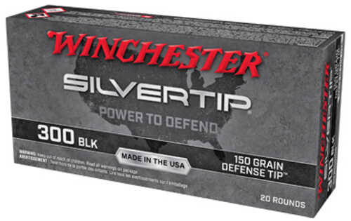 Winchester Silvertip 300BLK 150gr Polymer Tip 20rd Box