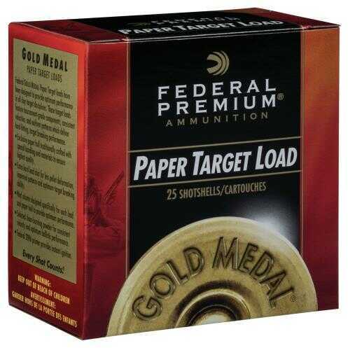 Federal Gold Medal 12 Gauge 25 Rounds 2 3 Quarter Inch