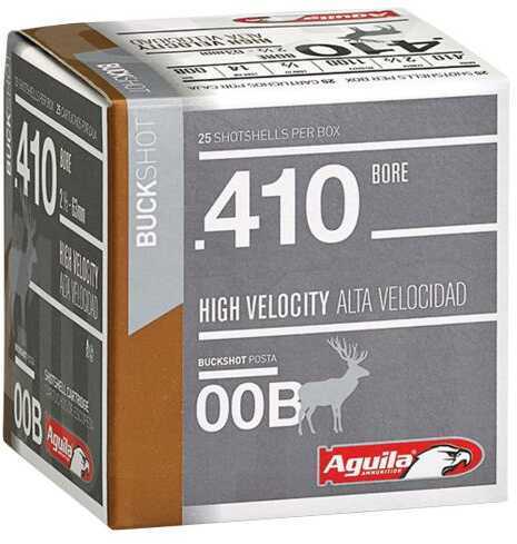 Aguila 410 Buckshot 25 Rounds 00 Buck Lead Pellets