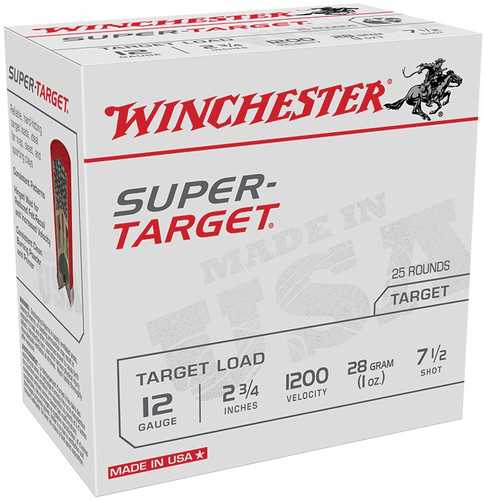 Winchester Super Target 12 Gauge 2 3 Quarter Inch Shot