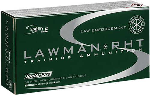 Speer Lawman RHT 45 ACP 155 Gr Frangible – Superior Consistency for Training