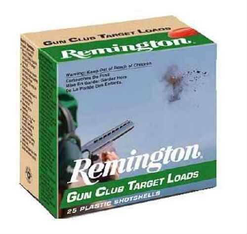 A box of Remington 20 Gauge 2 3/4 #7 1/2 lead shot ammunition, containing 250 rounds, ideal for clay target shooting.