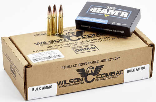 Wilson Combat 300 HAM'R 135Gr Speer Bonded Ammunition