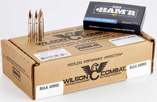 Wilson Combat 300 HAM'R 135 Grain Soft Point Ammo, 20 Rounds