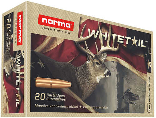Norma Whitetail 7mm Rem Mag Ammo 150 Grain PSP 20 Rounds