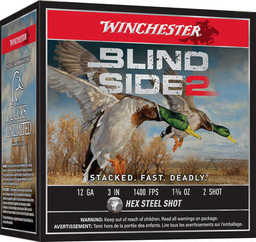 Winchester Blind Side 2 12 Gauge 3In 1 3In Oz 2 Shot