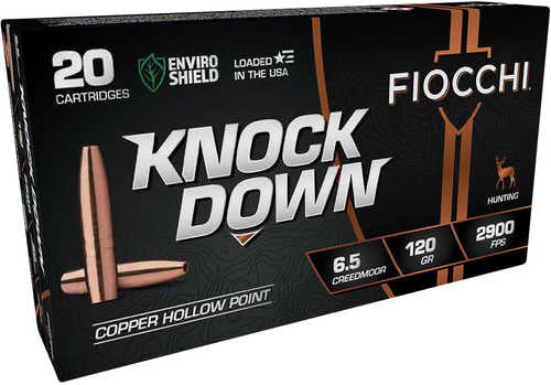 Fiocchi 65CMCHA Enviro Shield 6.5 Creedmoor Hollow Point