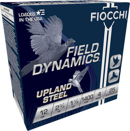 Fiocchi 12HVST4 Upland Steel 12 Gauge One Eighth Ounce