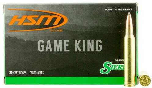 HSM Game King 300 Win Mag 180gr SBT Ammo - 20 Rounds