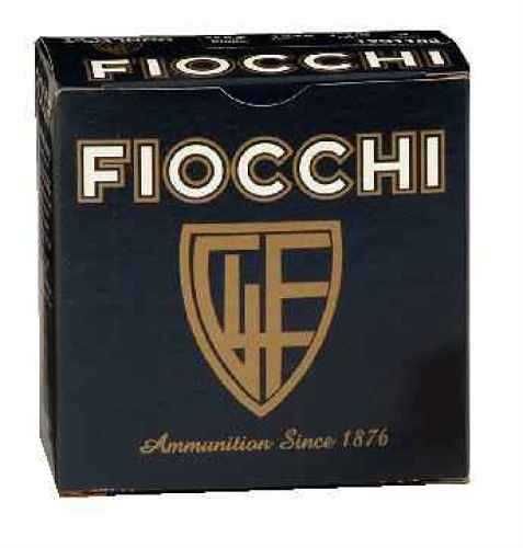 A black Fiocchi Ammo box labeled 12 Gauge 250 Rounds Ammunition 2 3/4\ 1 oz Steel #7, featuring bold white FIOCCHI text and gold shield logo—perfect for waterfowl hunters seeking reliable steel shot ammunition.