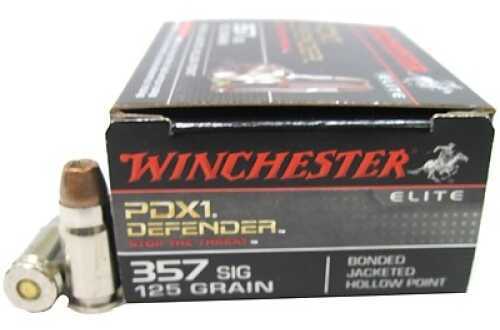 Winchester 357 Sig 125 Grain Soft Point – Engineered for Maximum Terminal Ballistics