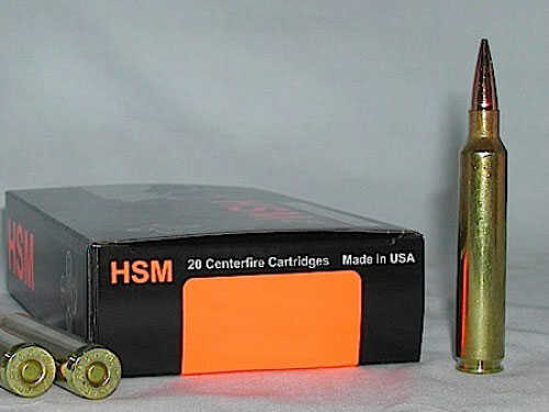 HSM 300 Winchester Short Magnum 168Gr BTHP Ammo 20 Rounds