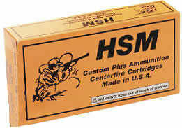 HSM 338 Remington Ultra Magnum 300 Grain Open Tip Match Ammo 20 Rounds